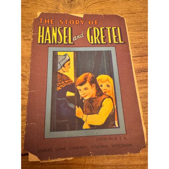 Vintage 'The Story of Hansel and Gretel' Small Book by Samuel Lowe Company - Picture 1 of 5